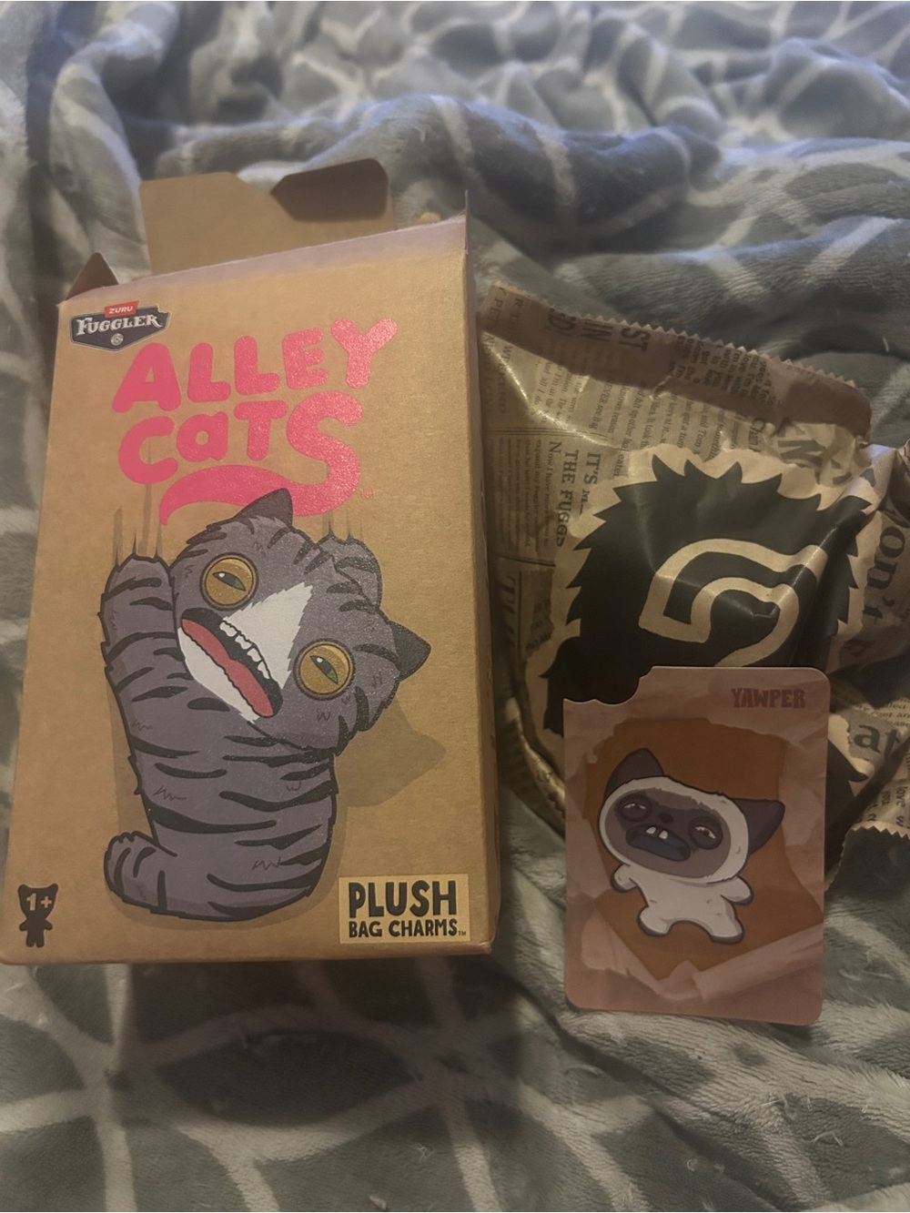 Fuggler Alley Cats Plush Bag Charm – yawper